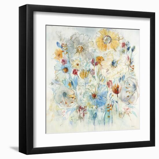 Harmonic Blue-Jill Martin-Framed Art Print