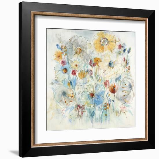 Harmonic Blue-Jill Martin-Framed Art Print