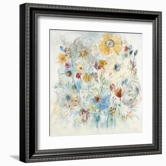 Harmonic Blue-Jill Martin-Framed Art Print