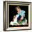 Harmonica Playing - Child Life-Keith Ward-Framed Giclee Print