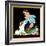 Harmonica Playing - Child Life-Keith Ward-Framed Giclee Print