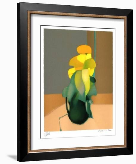 Harmonie jaune-Alfred Defossez-Framed Limited Edition