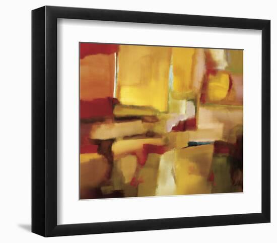 Harmonies of Space-Nancy Ortenstone-Framed Art Print