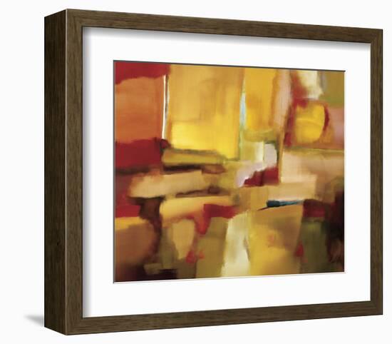 Harmonies of Space-Nancy Ortenstone-Framed Art Print