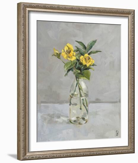 Harmonious Flowers-Steven Johnson-Framed Giclee Print