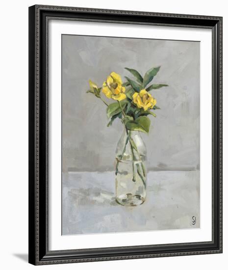 Harmonious Flowers-Steven Johnson-Framed Giclee Print