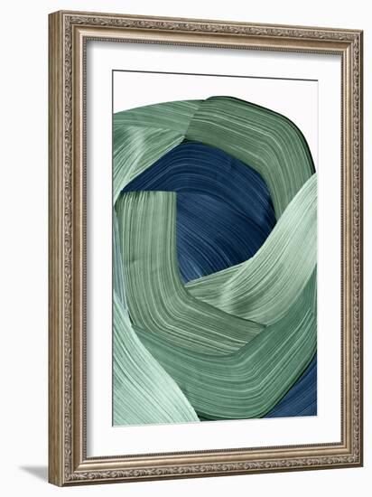 Harmonious Green II-null-Framed Art Print