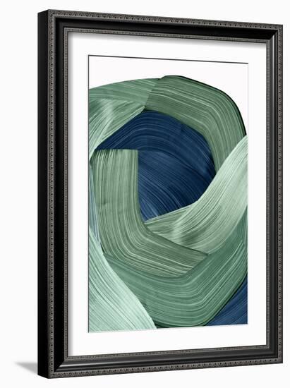 Harmonious Green II-null-Framed Art Print