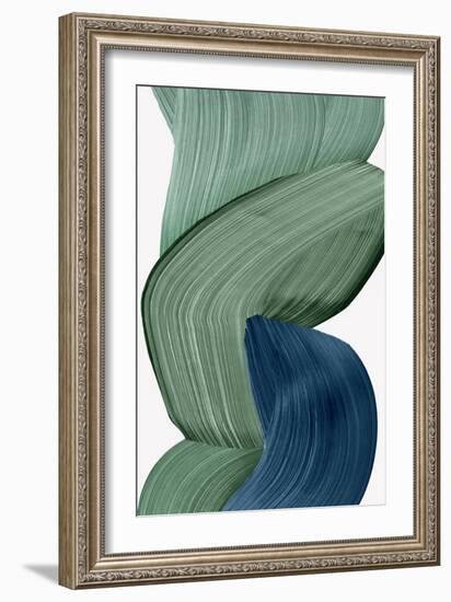 Harmonious Green III-null-Framed Art Print