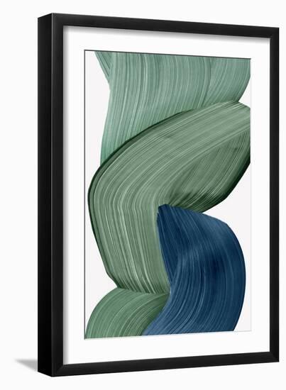 Harmonious Green III-null-Framed Art Print