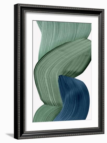 Harmonious Green III-null-Framed Art Print