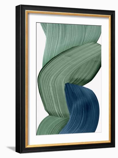 Harmonious Green III-null-Framed Art Print