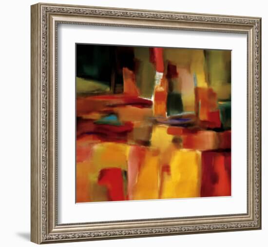 Harmonious Space-Nancy Ortenstone-Framed Art Print