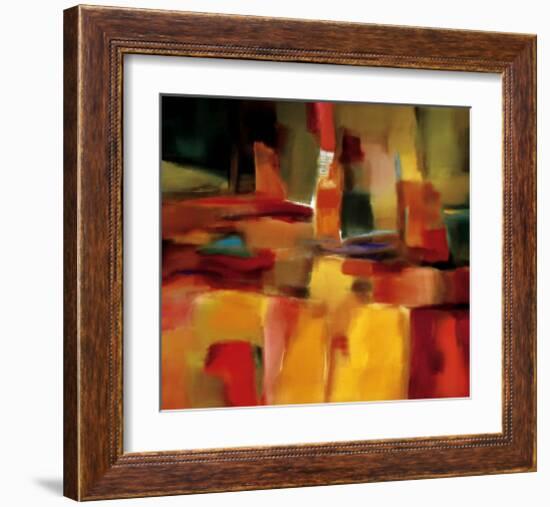 Harmonious Space-Nancy Ortenstone-Framed Art Print