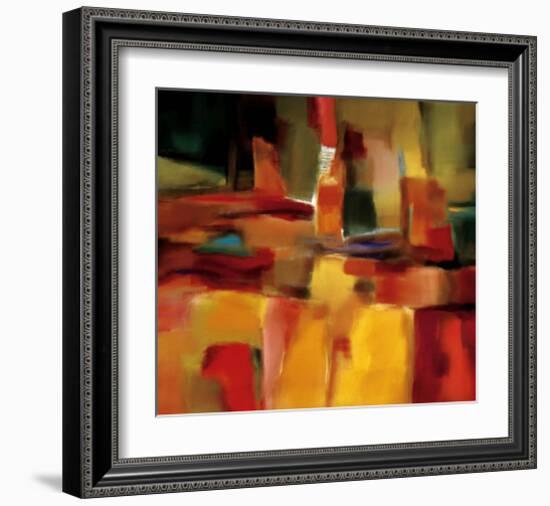 Harmonious Space-Nancy Ortenstone-Framed Art Print