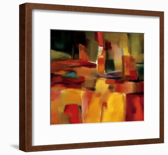 Harmonious Space-Nancy Ortenstone-Framed Art Print