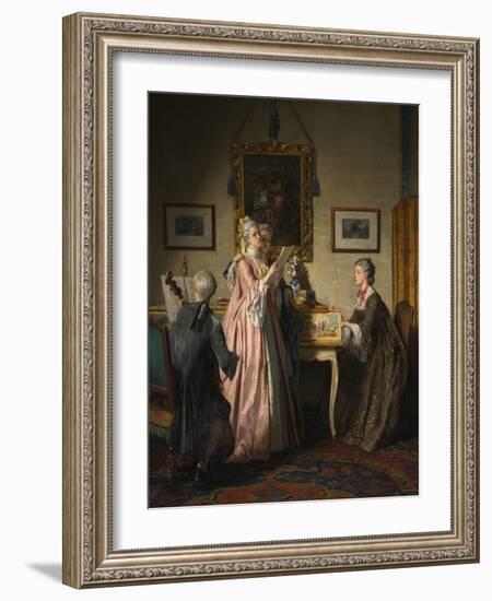 Harmony, 1879-Jean Carolus-Framed Giclee Print