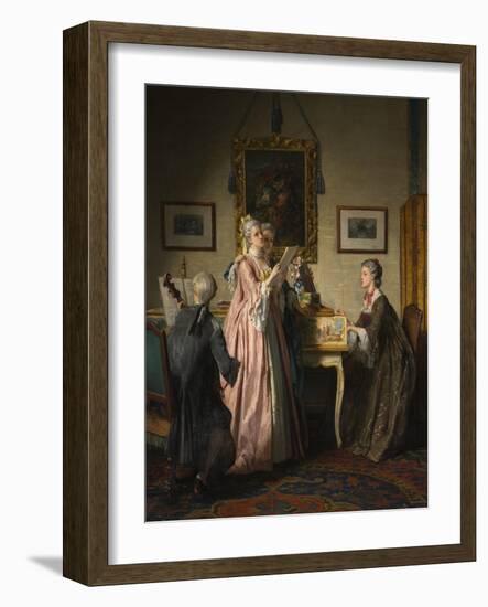 Harmony, 1879-Jean Carolus-Framed Giclee Print