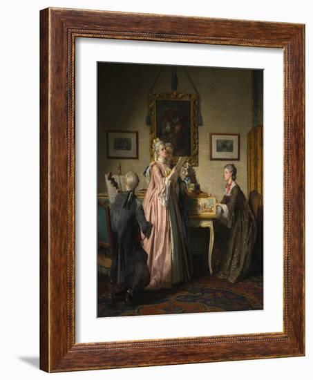 Harmony, 1879-Jean Carolus-Framed Giclee Print