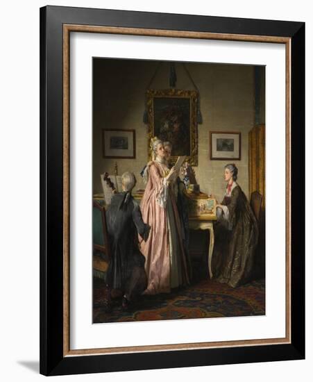 Harmony, 1879-Jean Carolus-Framed Giclee Print