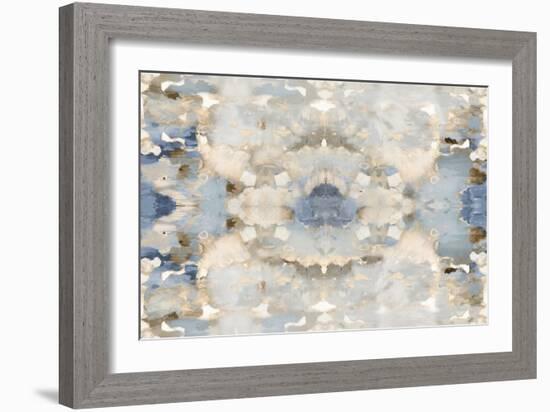 Harmony Blue and Brown II-Ellie Roberts-Framed Art Print