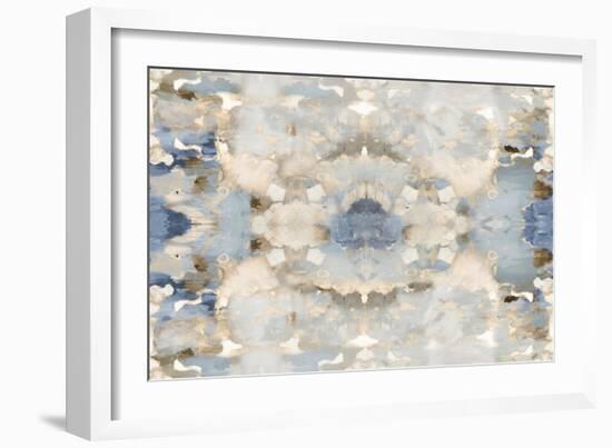 Harmony Blue and Brown II-Ellie Roberts-Framed Art Print