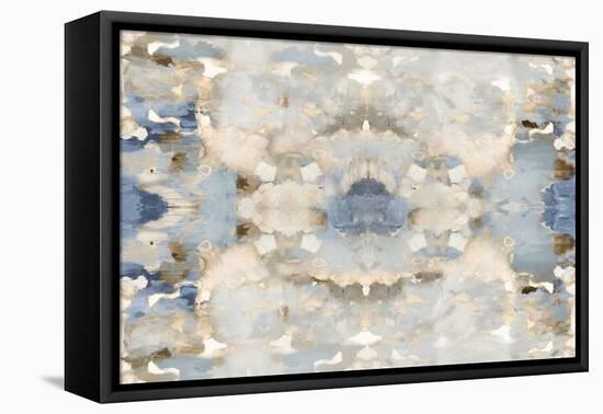 Harmony Blue and Brown II-Ellie Roberts-Framed Stretched Canvas