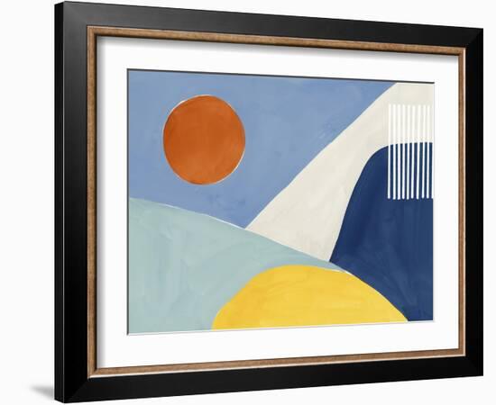 Harmony Earthy I-Isabelle Z-Framed Art Print