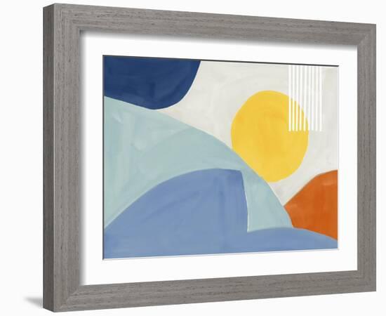 Harmony Earthy II-Isabelle Z-Framed Art Print