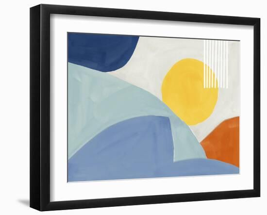 Harmony Earthy II-Isabelle Z-Framed Art Print