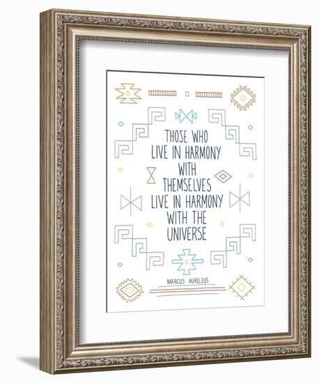 Harmony Glyphs-Cody Alice Moore-Framed Art Print