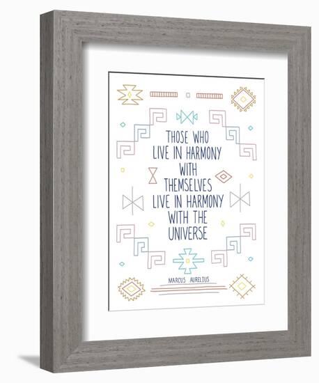 Harmony Glyphs-Cody Alice Moore-Framed Art Print