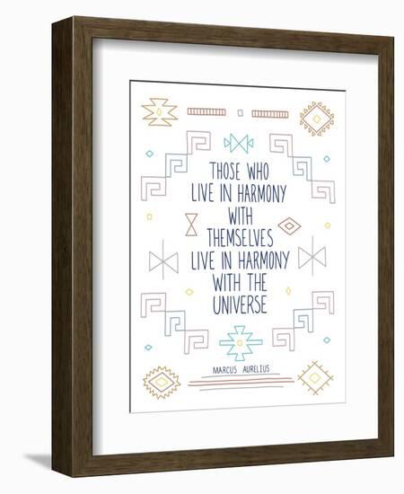 Harmony Glyphs-Cody Alice Moore-Framed Art Print