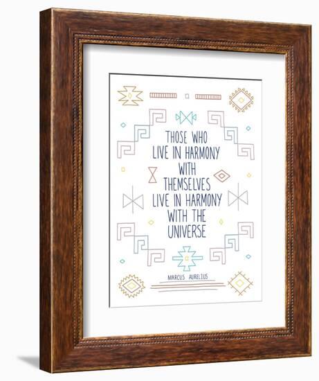 Harmony Glyphs-Cody Alice Moore-Framed Art Print