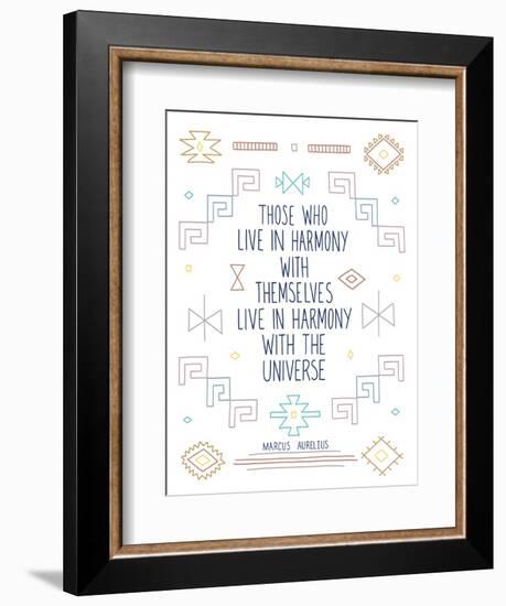 Harmony Glyphs-Cody Alice Moore-Framed Art Print