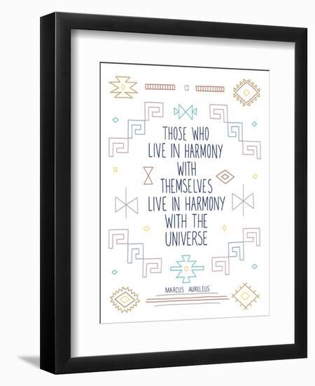 Harmony Glyphs-Cody Alice Moore-Framed Art Print