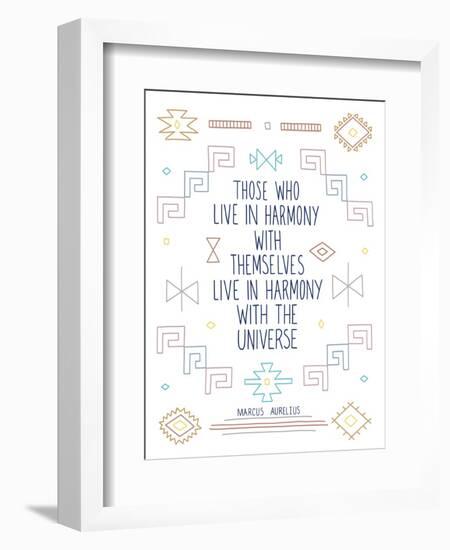 Harmony Glyphs-Cody Alice Moore-Framed Art Print