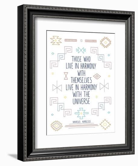 Harmony Glyphs-Cody Alice Moore-Framed Art Print