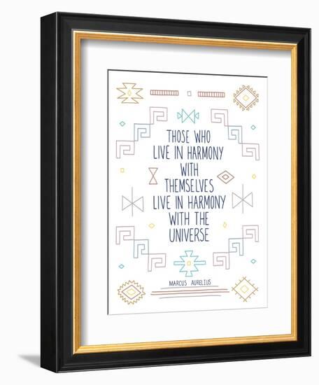 Harmony Glyphs-Cody Alice Moore-Framed Art Print