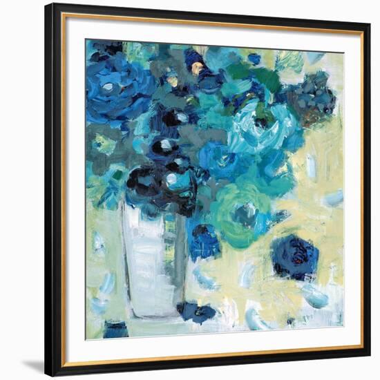 Harmony in Blue-Jennifer Harwood-Framed Art Print