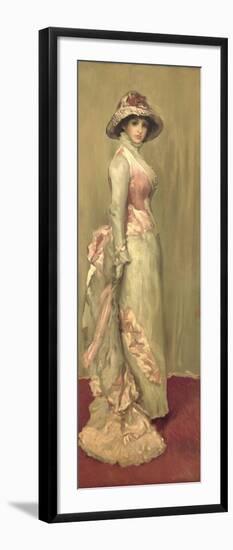 Harmony in Pink and Grey: Lady Meux, 1881-James Abbott McNeill Whistler-Framed Giclee Print