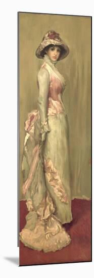 Harmony in Pink and Grey: Lady Meux, 1881-James Abbott McNeill Whistler-Mounted Giclee Print