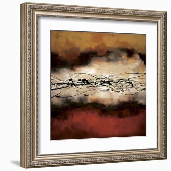 Harmony in Red and Ochre-Laurie Maitland-Framed Giclee Print