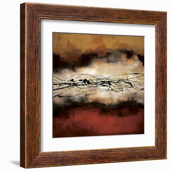 Harmony in Red and Ochre-Laurie Maitland-Framed Giclee Print