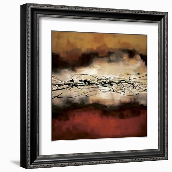 Harmony in Red and Ochre-Laurie Maitland-Framed Giclee Print