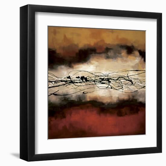 Harmony in Red and Ochre-Laurie Maitland-Framed Giclee Print