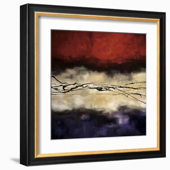 Harmony in Red and Violet-Laurie Maitland-Framed Giclee Print