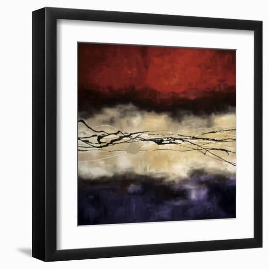 Harmony in Red and Violet-Laurie Maitland-Framed Giclee Print