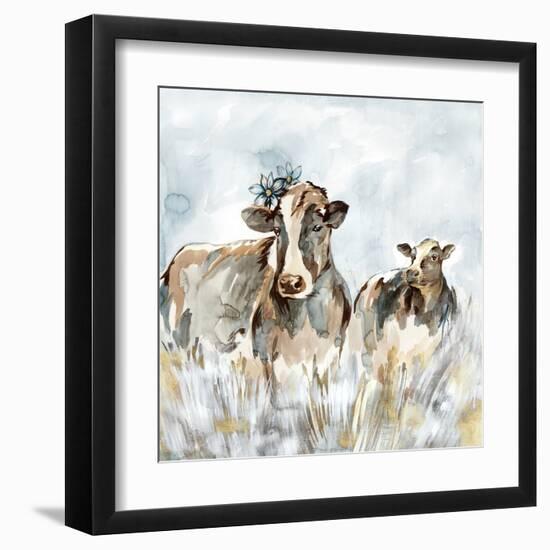 Harmony in the Pasture-null-Framed Art Print