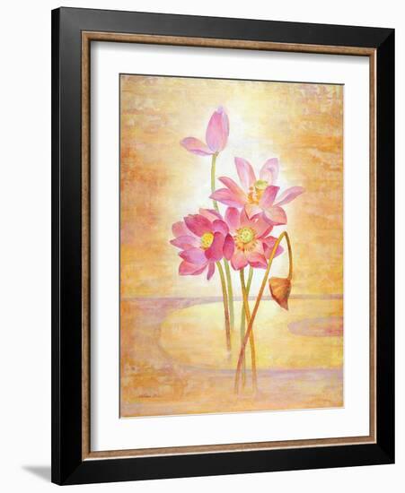 Harmony in the Sunset-Ailian Price-Framed Art Print